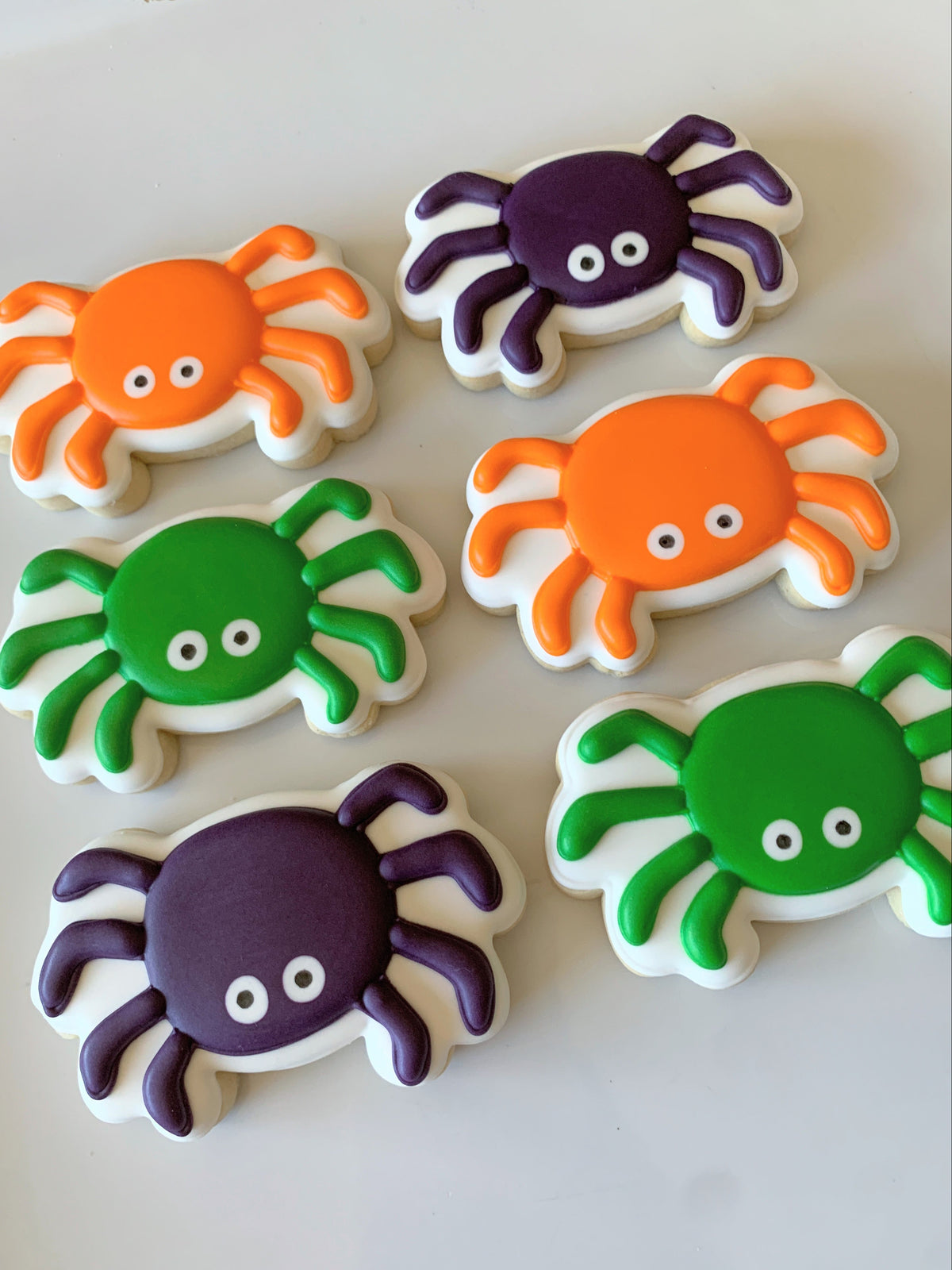 Spooky Spiders - 6 Cookies